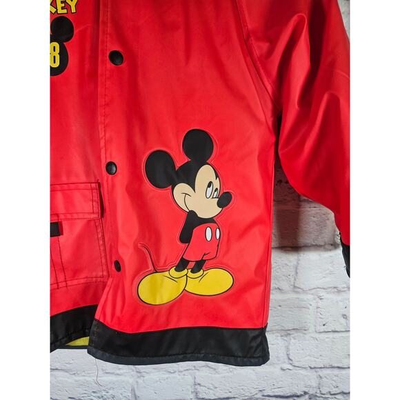 Western Chief Boys Mischievous Mickey Rain Coat and Mickey Mouse Umbrella Sz 5 - Picture 2 of 15